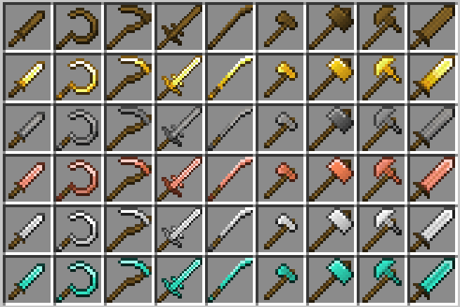 Weapons Expanded — скачать мод на Майнкрафт 1.21.11