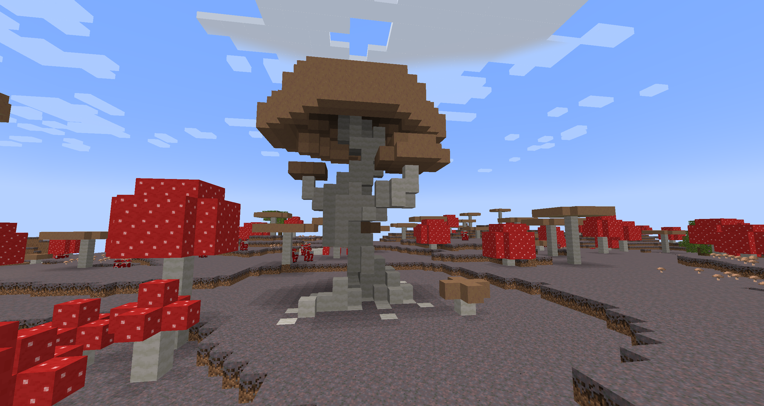 Simple Structures: Mushroom Fields — скачать мод на Майнкрафт