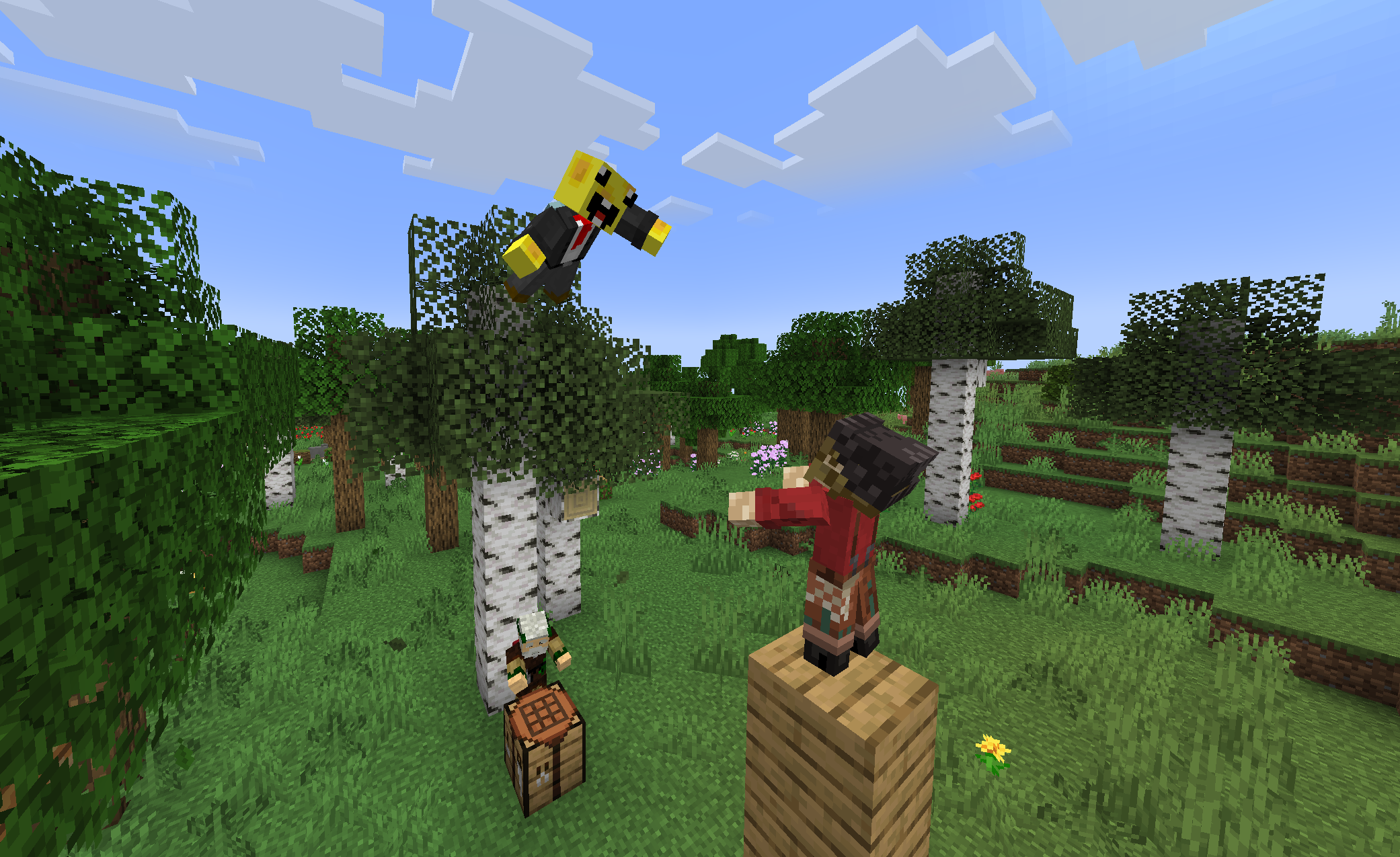 Sable Mod Minecraft Sable: Ragdoll Dummies — скачать мод на Майнкрафт