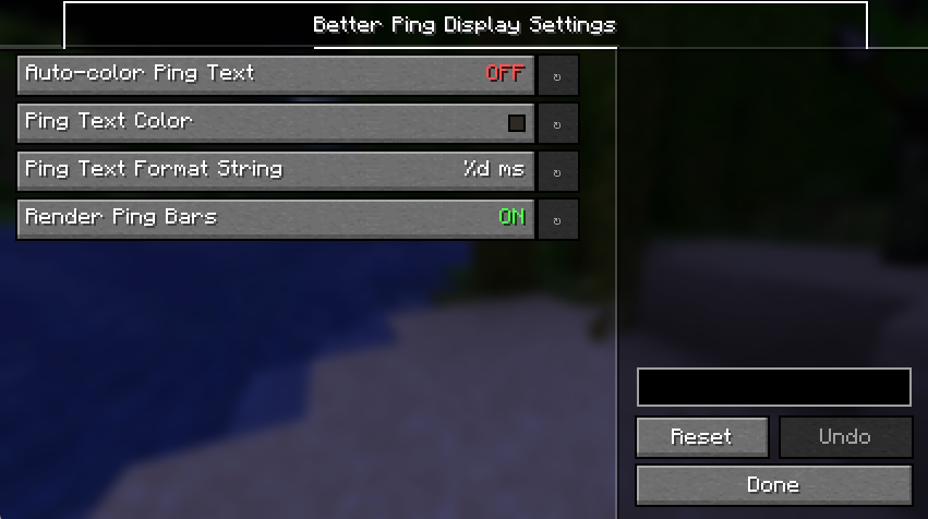 Better Ping Display [Fabric] — скачать мод на Майнкрафт