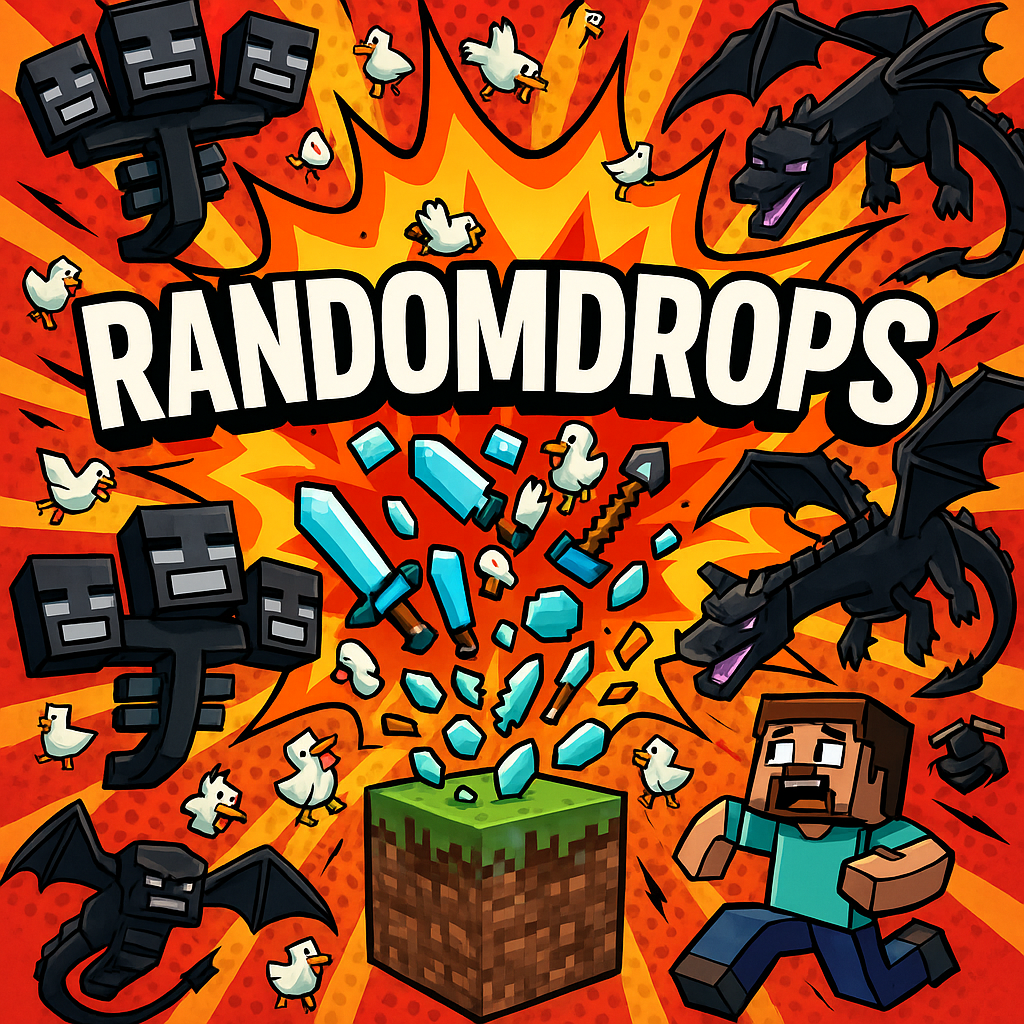 Random Drops Mod Random Drops — скачать мод на Майнкрафт