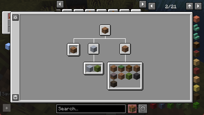 Material Enough Roughly Enough Items (REI) — скачать мод на Майнкрафт