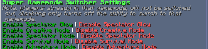 Super Gamemode Switcher — скачать мод на Майнкрафт