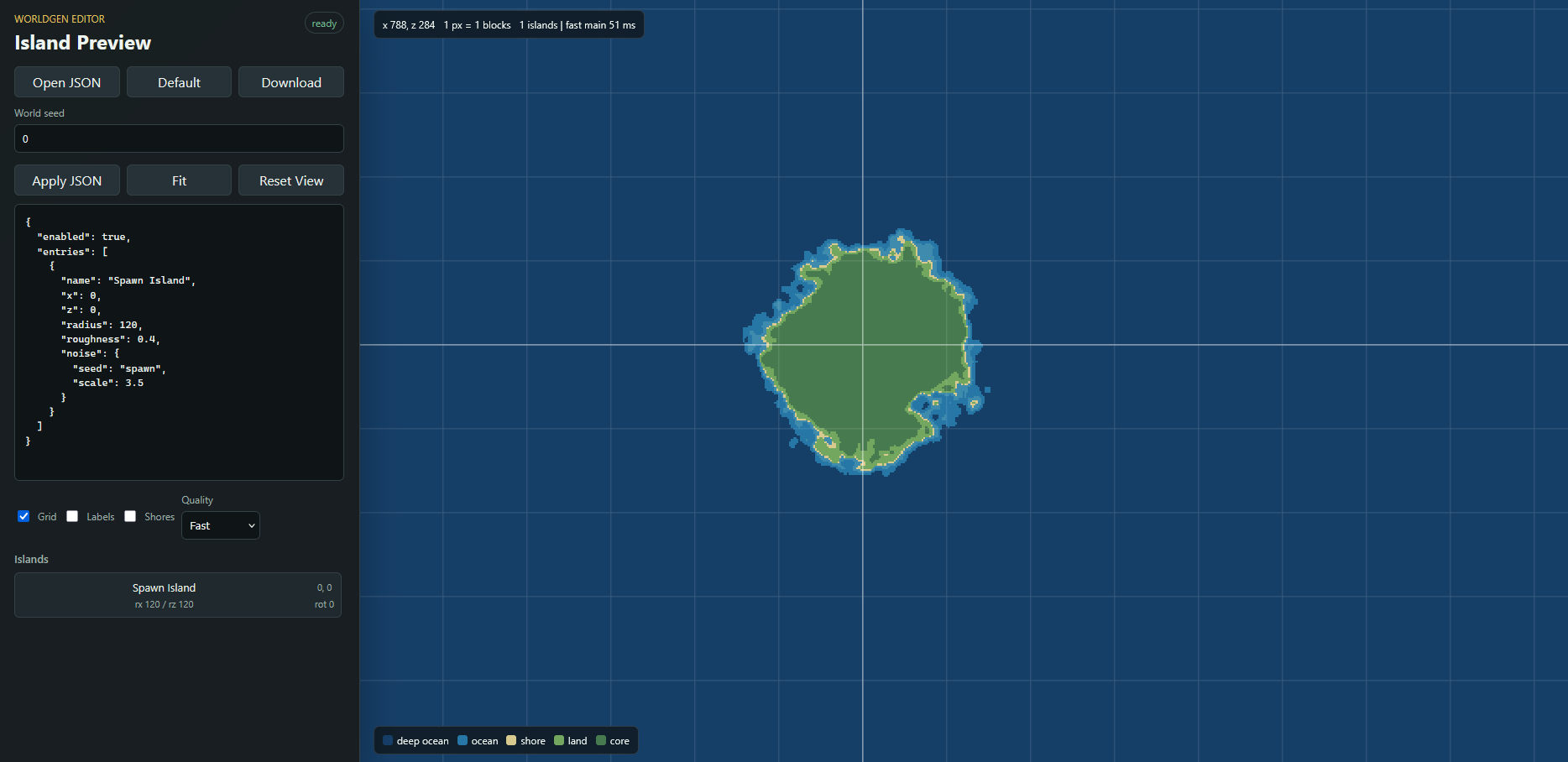 WorldGen Editor — скачать мод на Майнкрафт 1.21.1