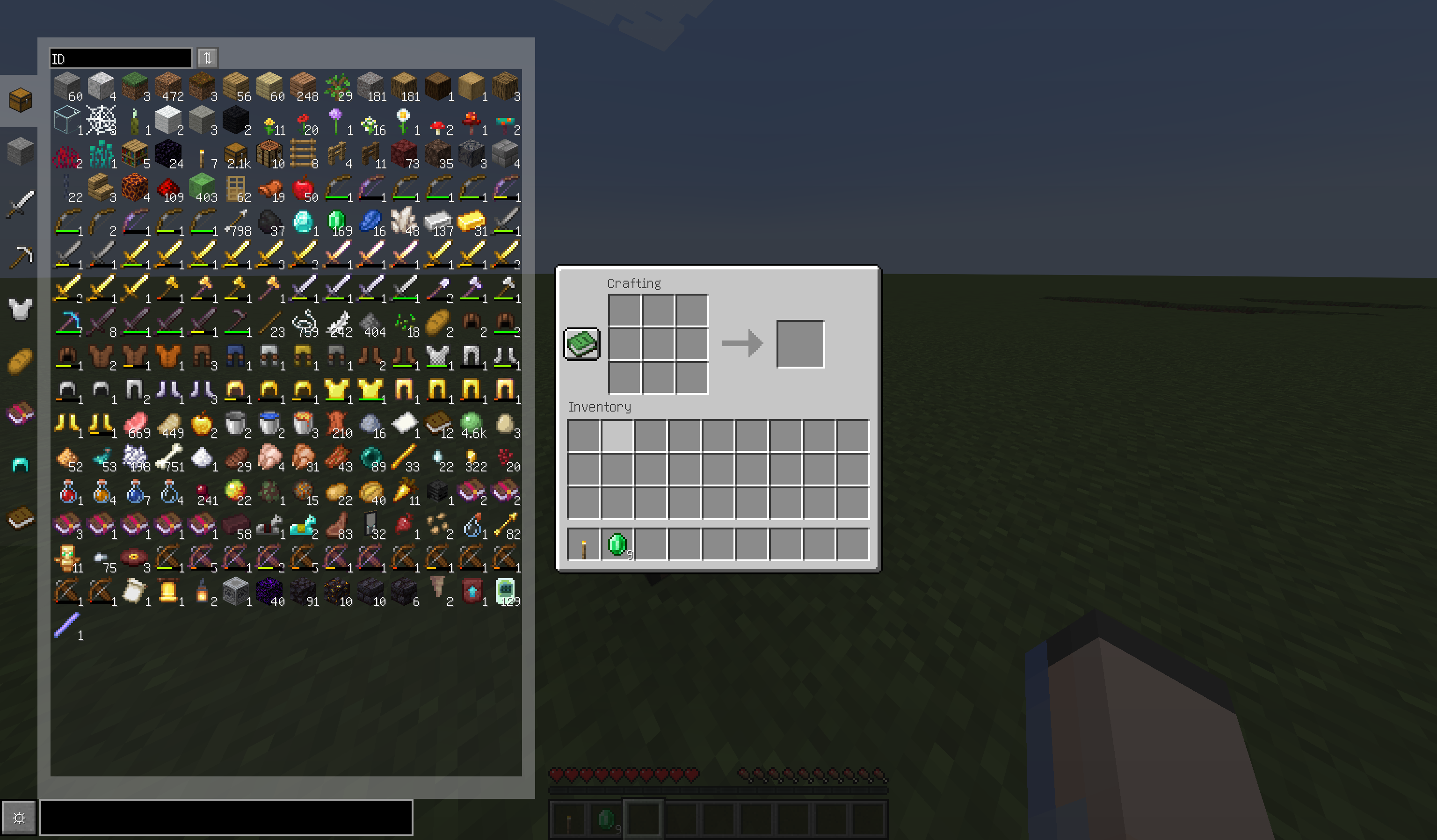 Minecraft Inventory Window Endless Inventory — скачать мод на Майнкрафт 1.21.11