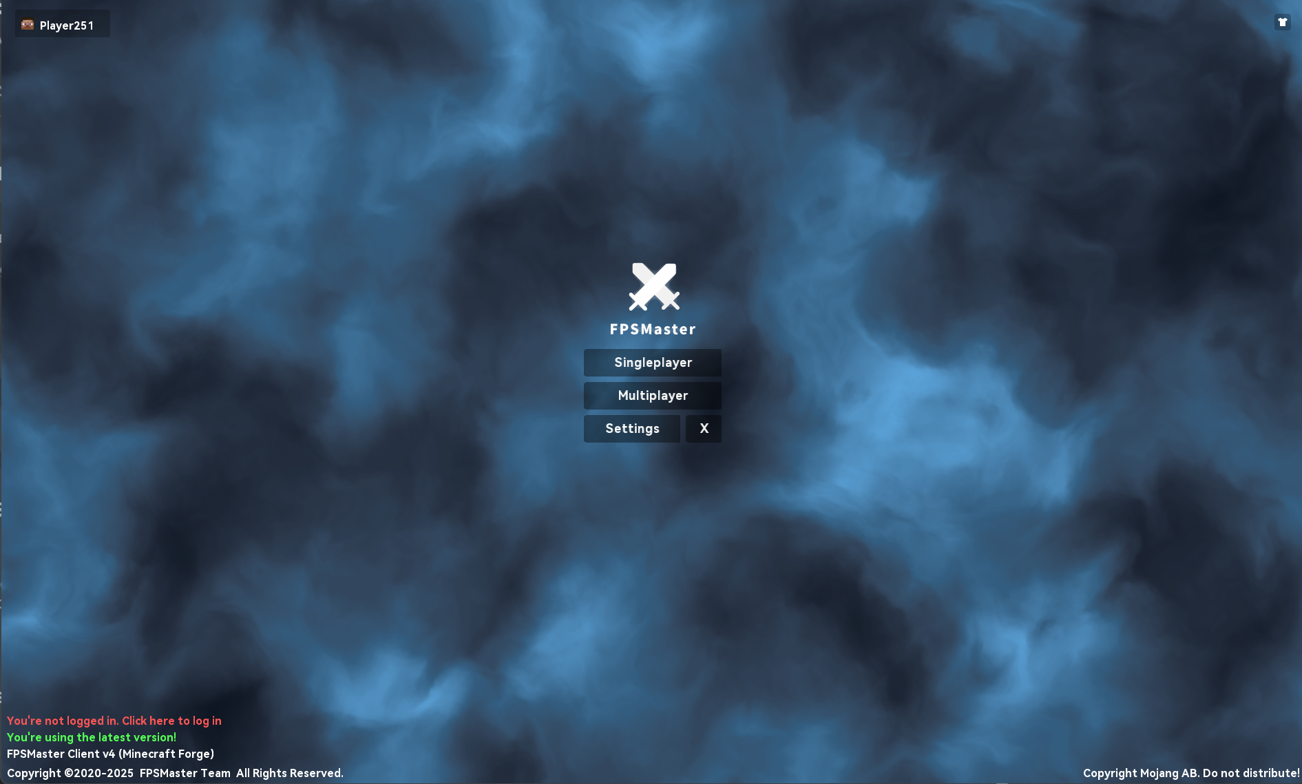 FPSMaster — скачать мод на Майнкрафт