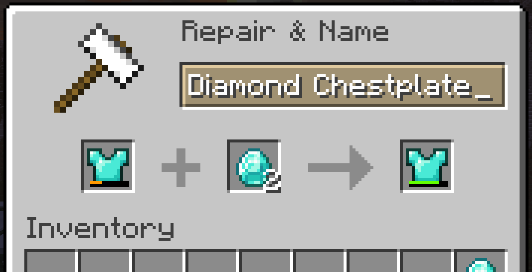 Craft Rework Mending Rework — скачать мод на Майнкрафт