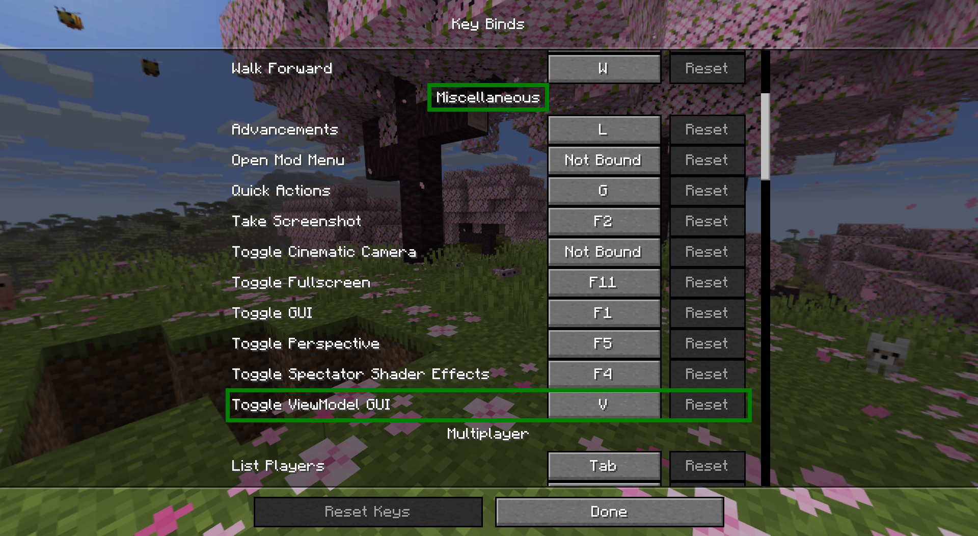 Viewmodel Minecraft Mod View Model — скачать мод на Майнкрафт 1.21.11