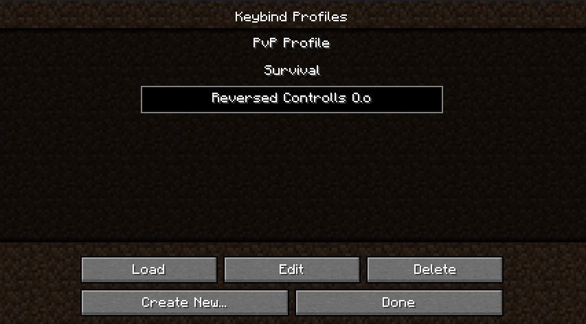 Keybind Profiles — скачать мод на Майнкрафт