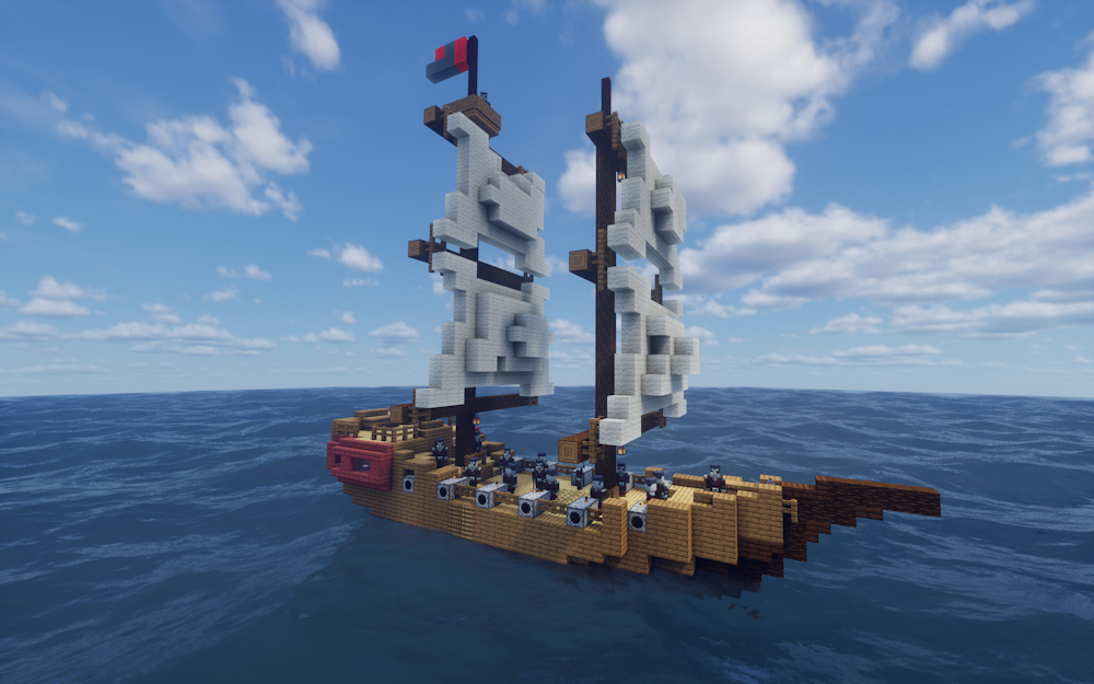 Valkyrien Pirates — скачать мод на Майнкрафт